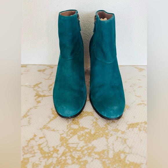 🔥🔥FINAL CLEARENACE 🔥🔥 COLE HAAN Cassidy Nike Air Green Suede Leather Bootie - Picture 3 of 8